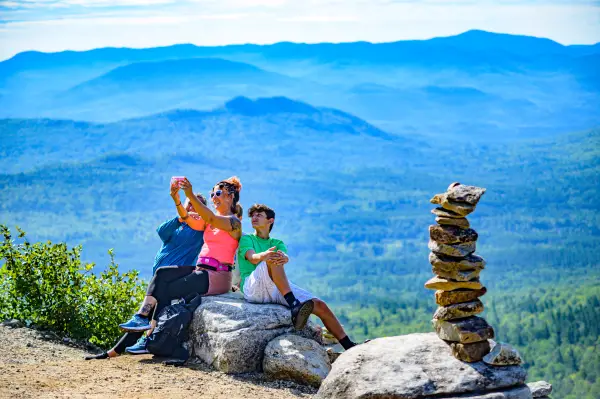 Cobble Lookout is a great "first summit hike" for children.
