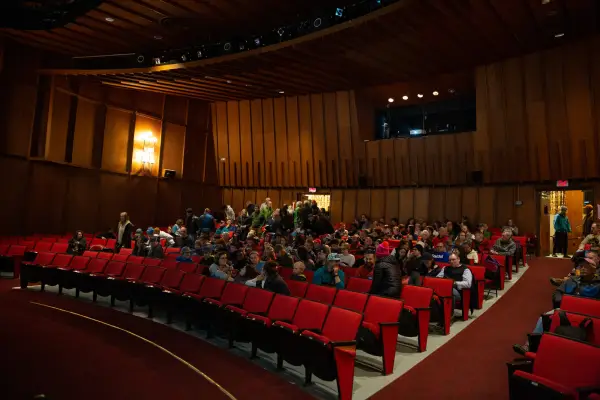 Inside the Palace Theater
