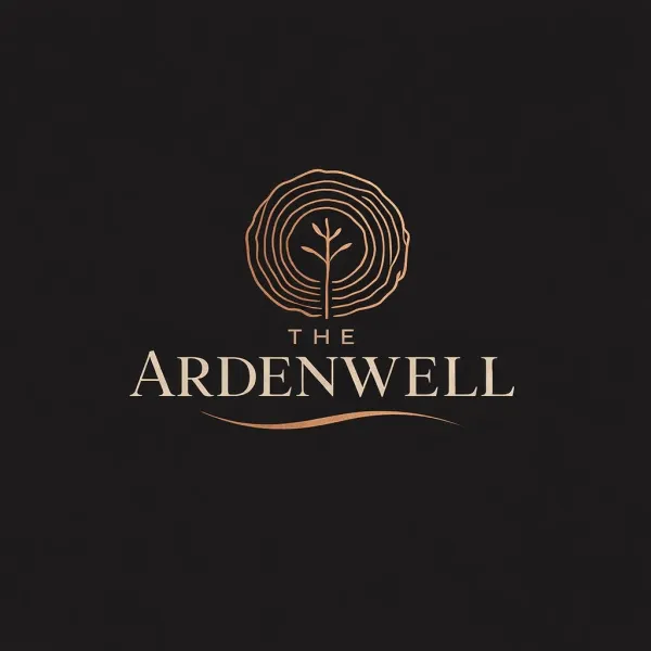 A sapling surrounded by tree rings over The Ardenwell.