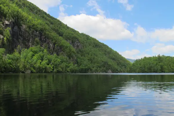 Chapel Pond is a popular swimming hole.