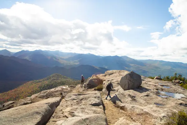Hurricane Mountain is known for breathtaking views.