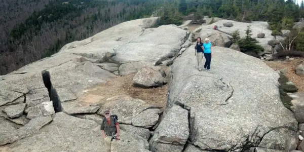 View from above the Balanced Boulders.