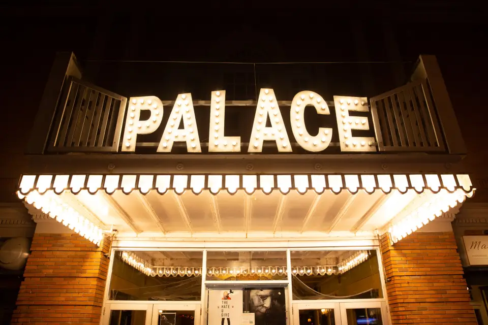 Lake Placid Palace theater outside.