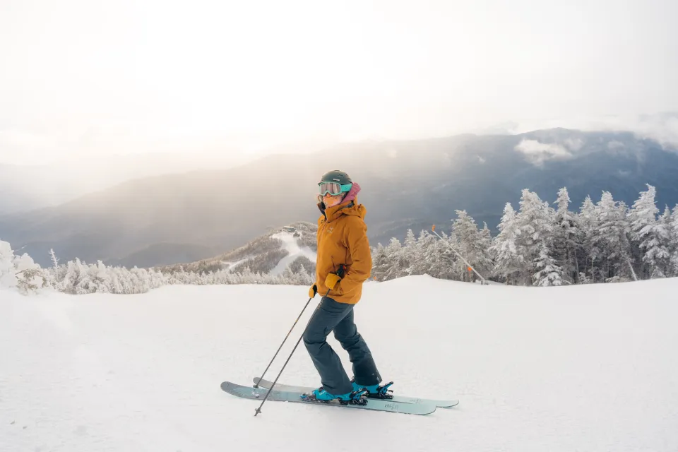 Skiing at Whiteface Mountain.