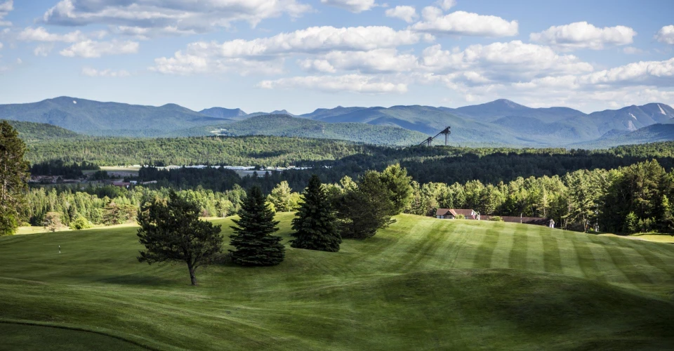 Aerial View of Whiteface Club & Resort Golf Club